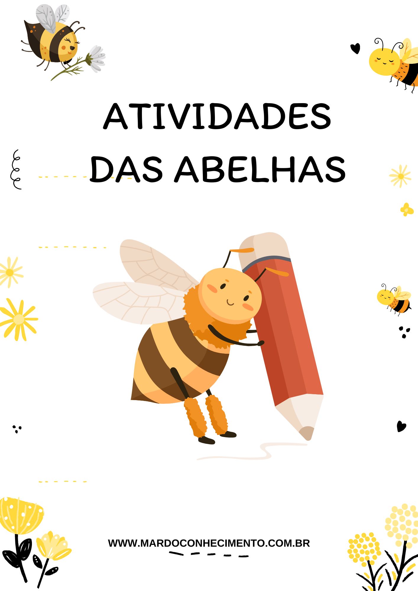 Atividades sobre as abelhas – mardoconhecimento.com.br