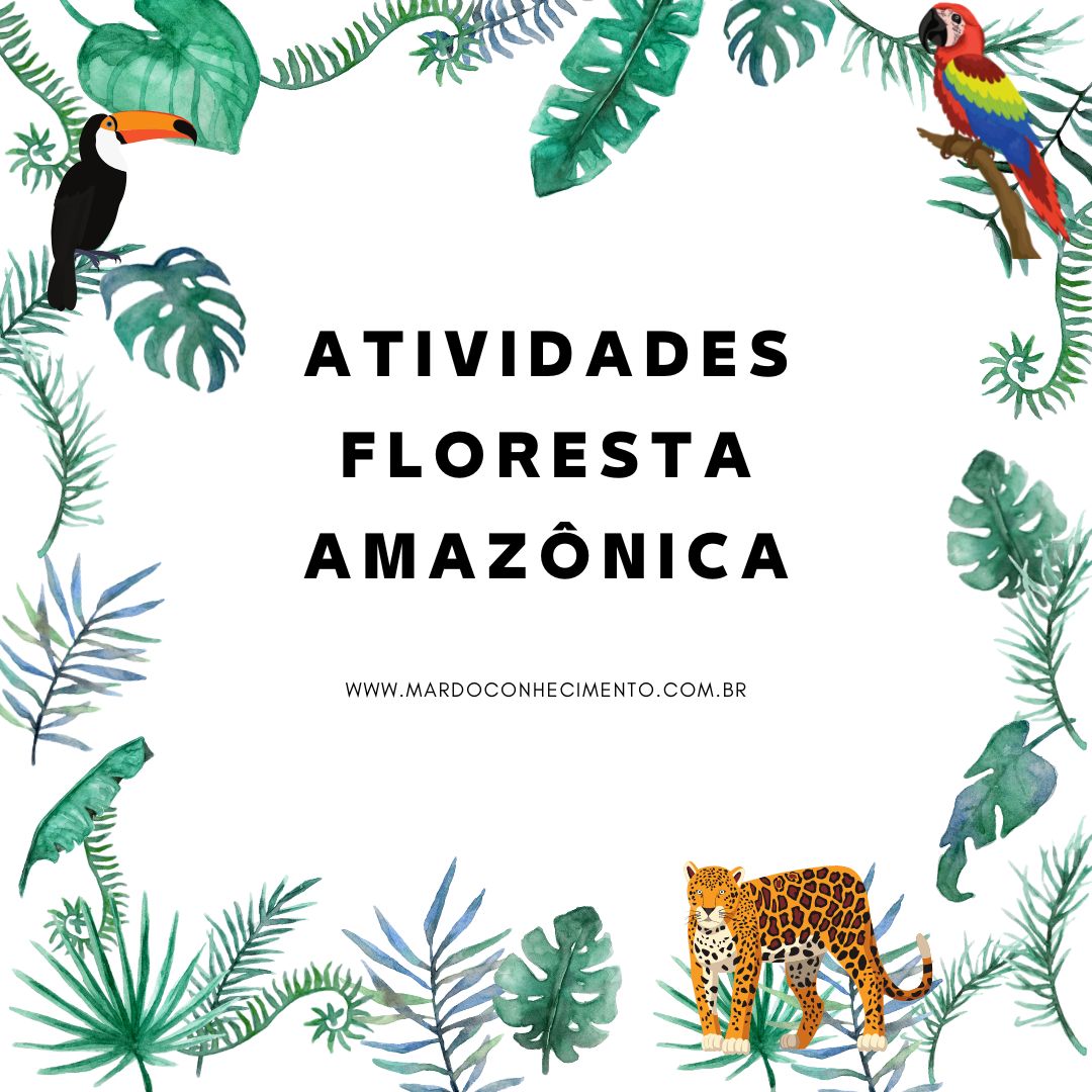 Atividades sobre a Floresta Amazônica – mardoconhecimento.com.br